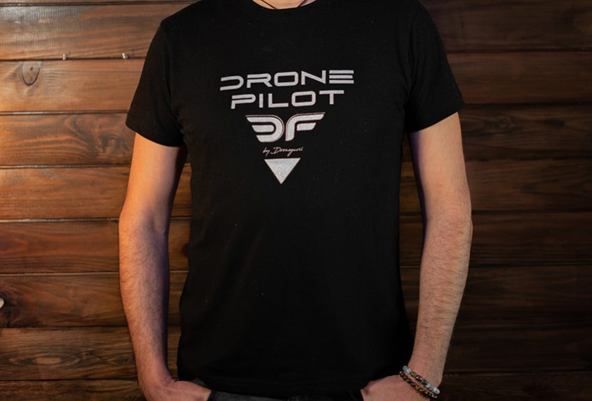 camiseta piloto drones