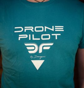 camiseta piloto drones
