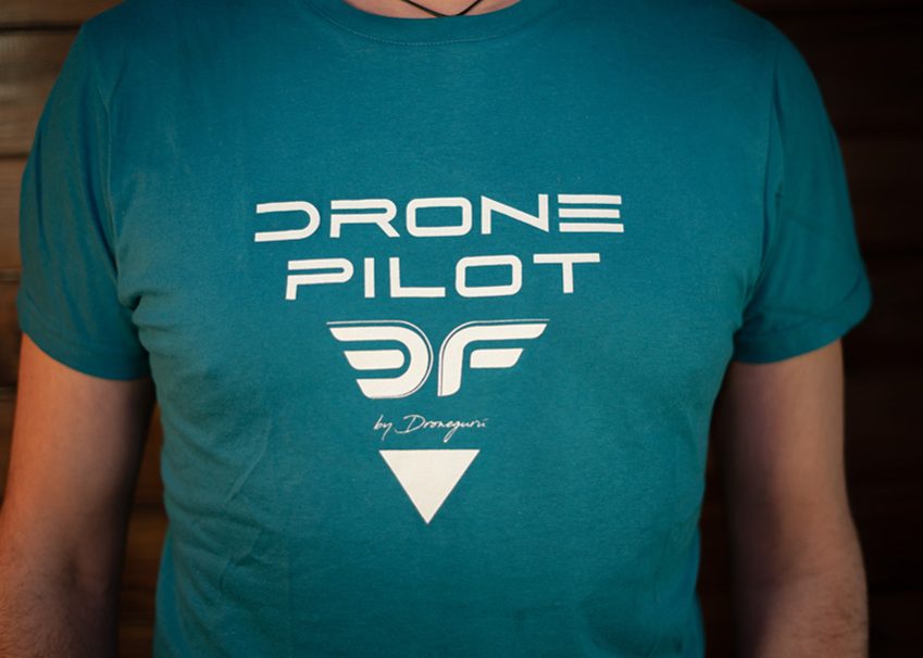 camiseta piloto drones