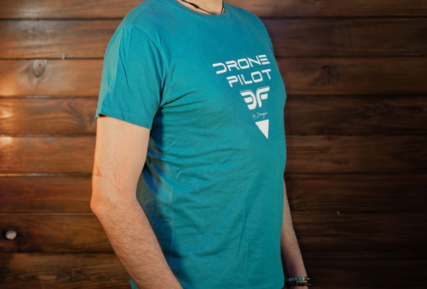 camiseta piloto drones