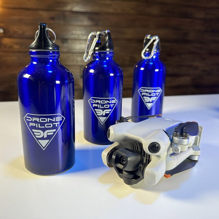 Botellín de aluminio Drone Pilot