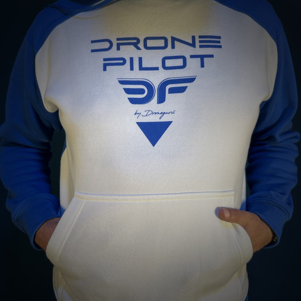 Sudadera Drone Pilot Azul