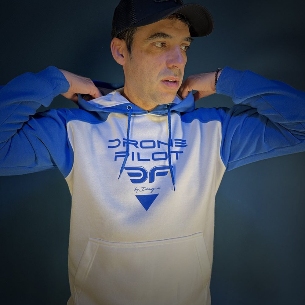 Sudadera Drone Pilot Azul