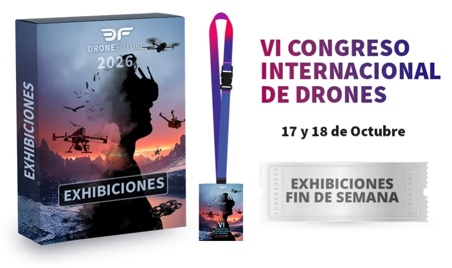 Entrada Presencial Día de EXHIBICIONES Drone Future 2026 (2 días)