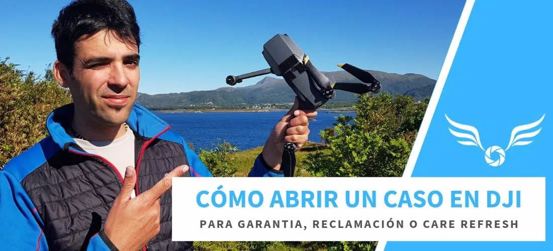 Drone GURU - Como abrir un caso en dji