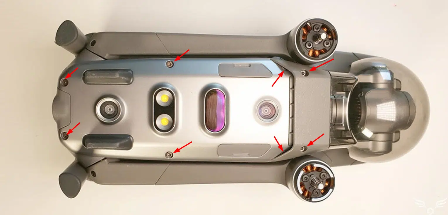 Tornillos inferiores Mavic 2
