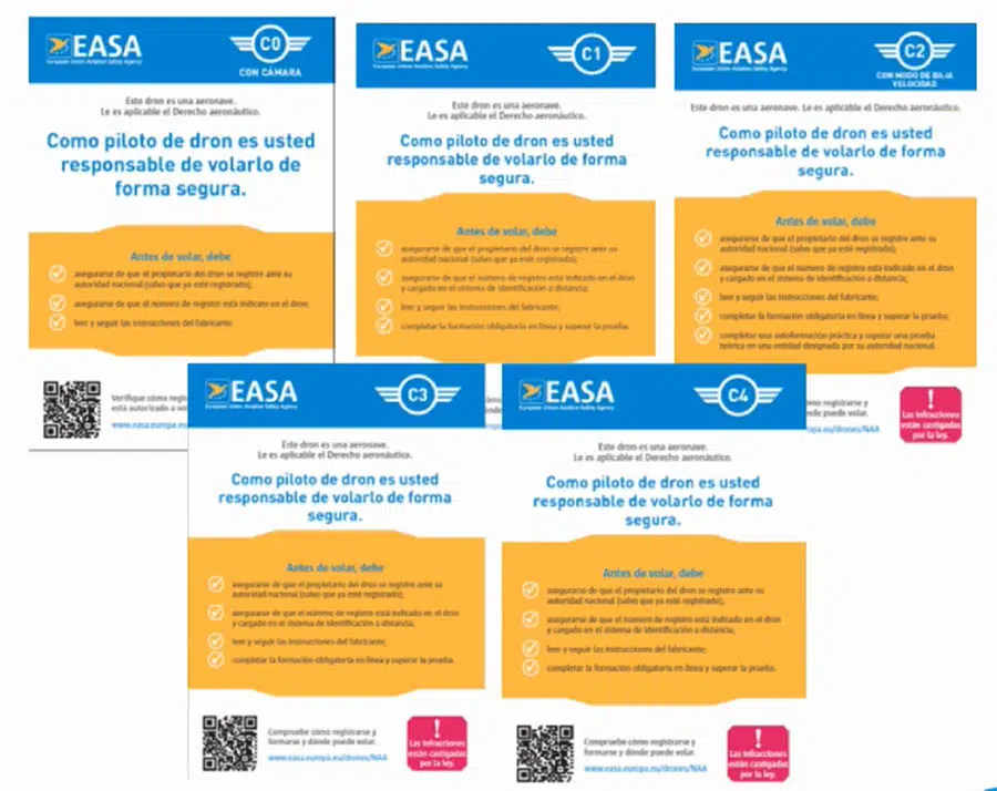 marcados-clase-CE-para-drones Marcados de Clase CE para drones