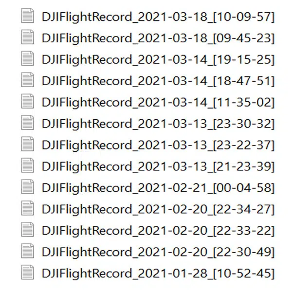 Archivos Flight-Record