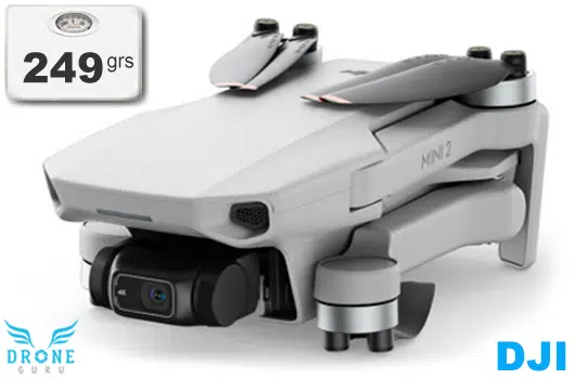 DJI Mini 2 - peso 249 grs