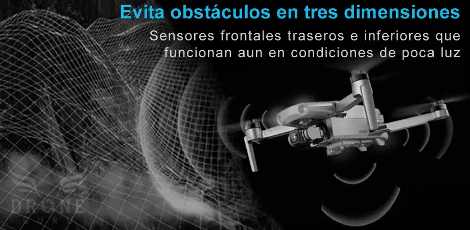Hubsan Zino Mini Pro - sensores perimetrales 3d