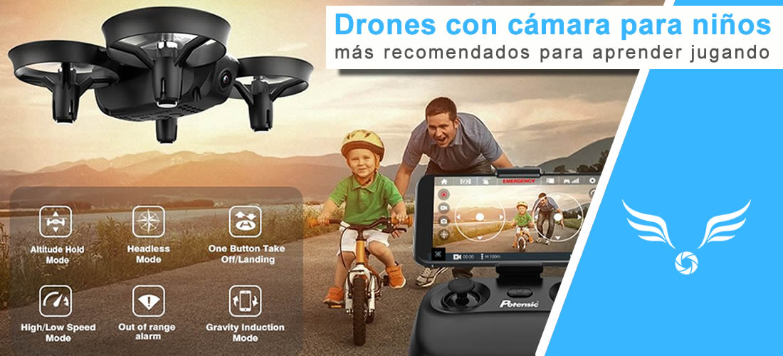 Drones con cámara para niños