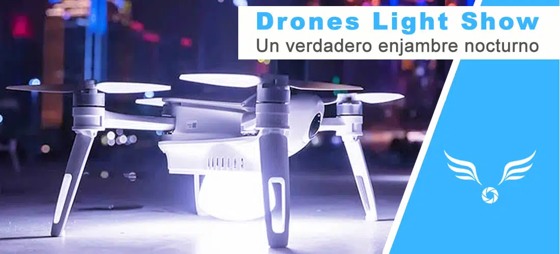 Drone GURU - Enjambre de drones light show Drone GURU - Enjambre de drones light show