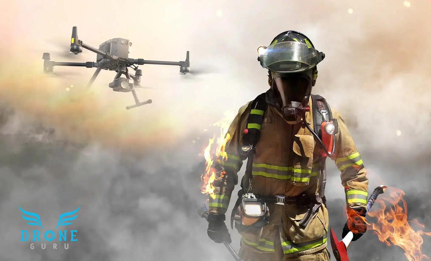 Drone GURU - DJI Matrice 300 - Fire emergency 2