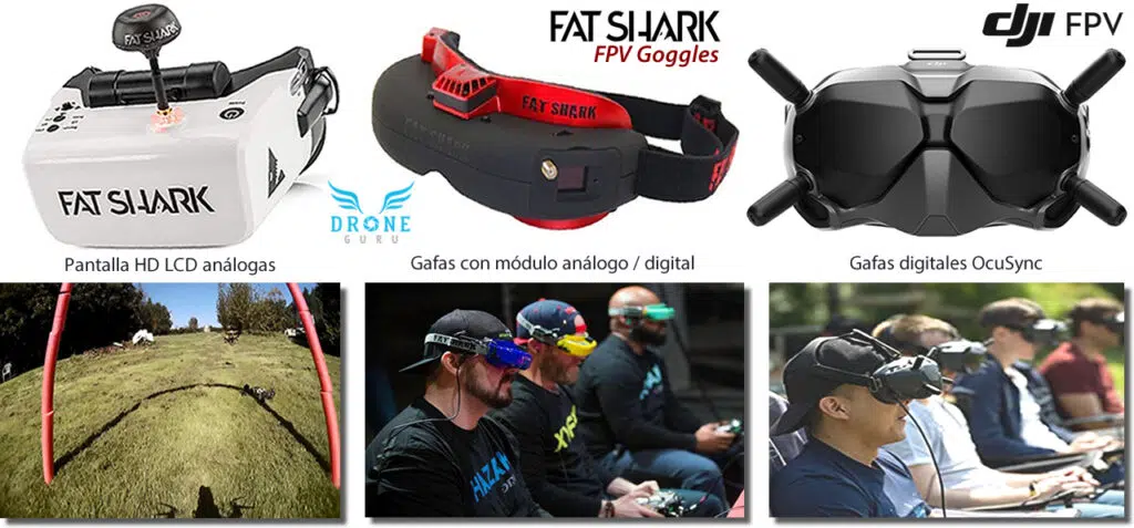 Drone GURU - Gafas y goggles