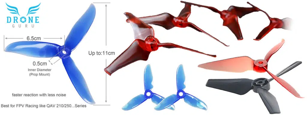 Drone GURU - hélices para drones de carrera