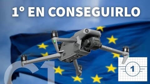 Mavic 3 primer dron marcado de clase C1