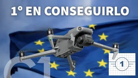 Mavic 3 primer dron marcado de clase C1