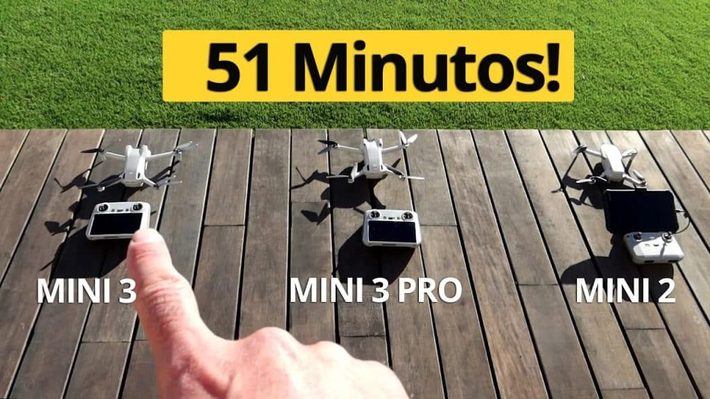 Autonomías reales DJI comparativa
