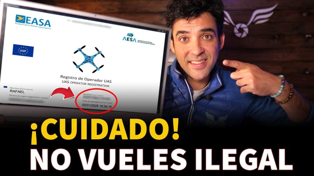 Como renovar el registro de operador UAS