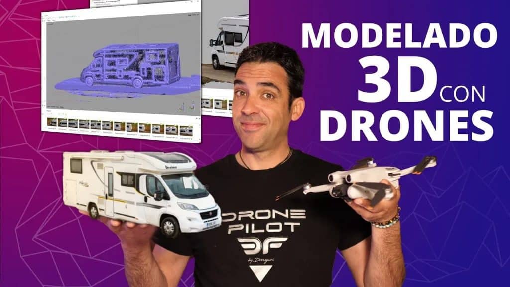 Hacer fotogrametría con dron