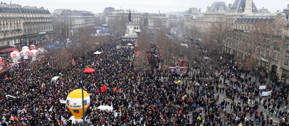 Uso de drones en manifestaciones y concentraciones