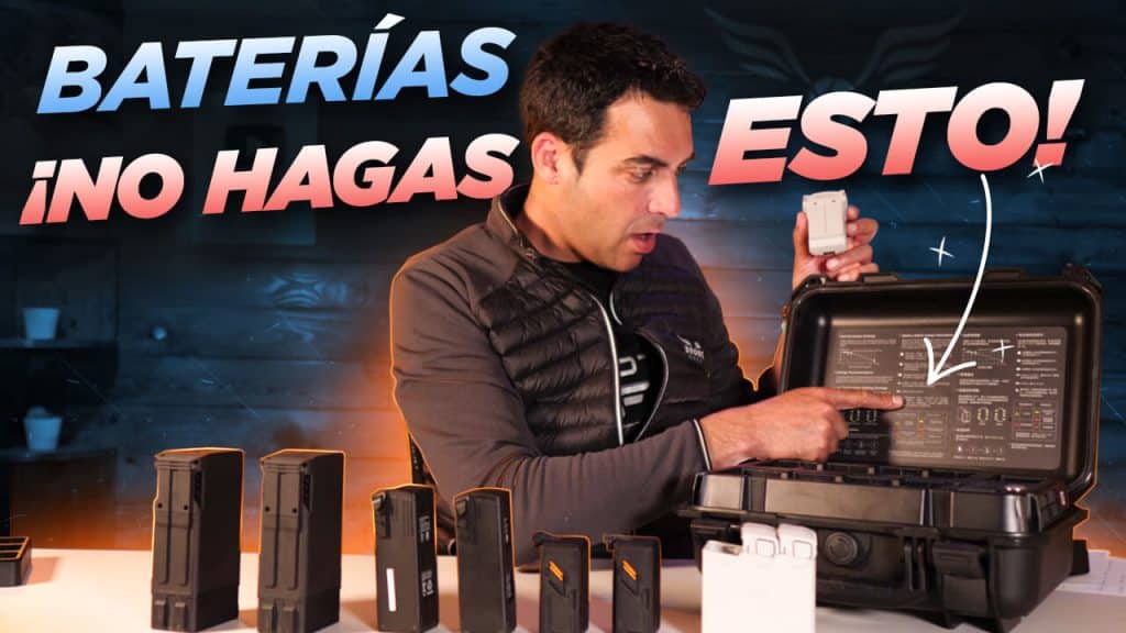 Batería dron: mantenimiento y consejos