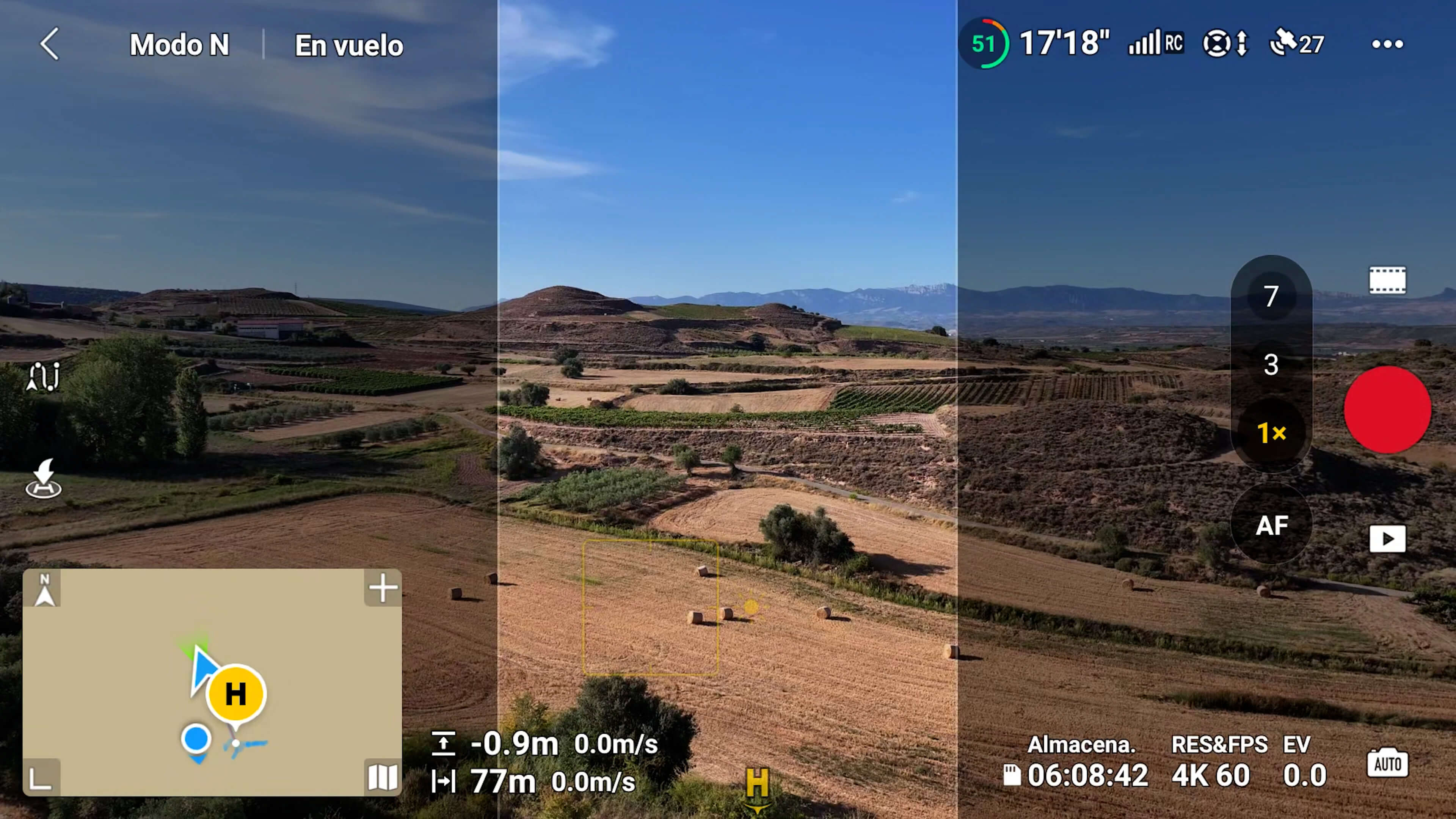 Composicion de las imagenes nuevo firmware de dji Nuevo firmware de DJI: composición de las imágenes