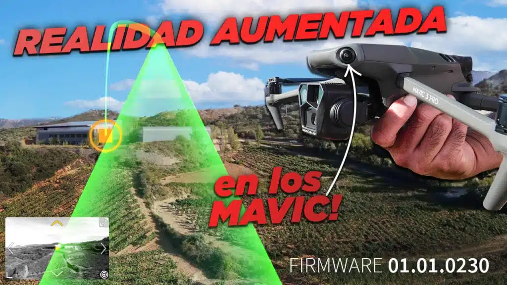 Nuevo firmware de DJI