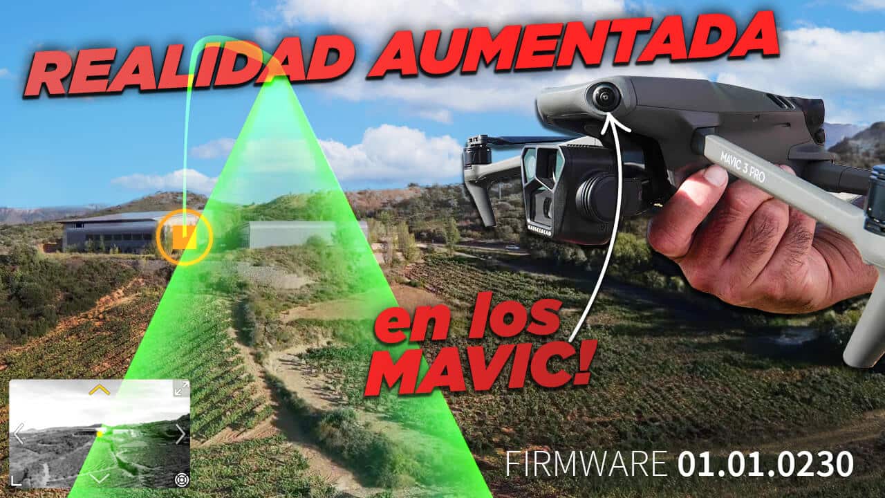 Nuevo firmware de DJI