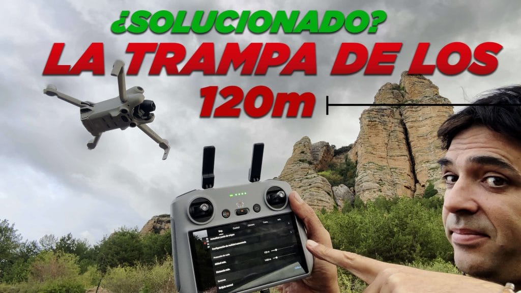 Límite 120 metros dji mini 4 pro