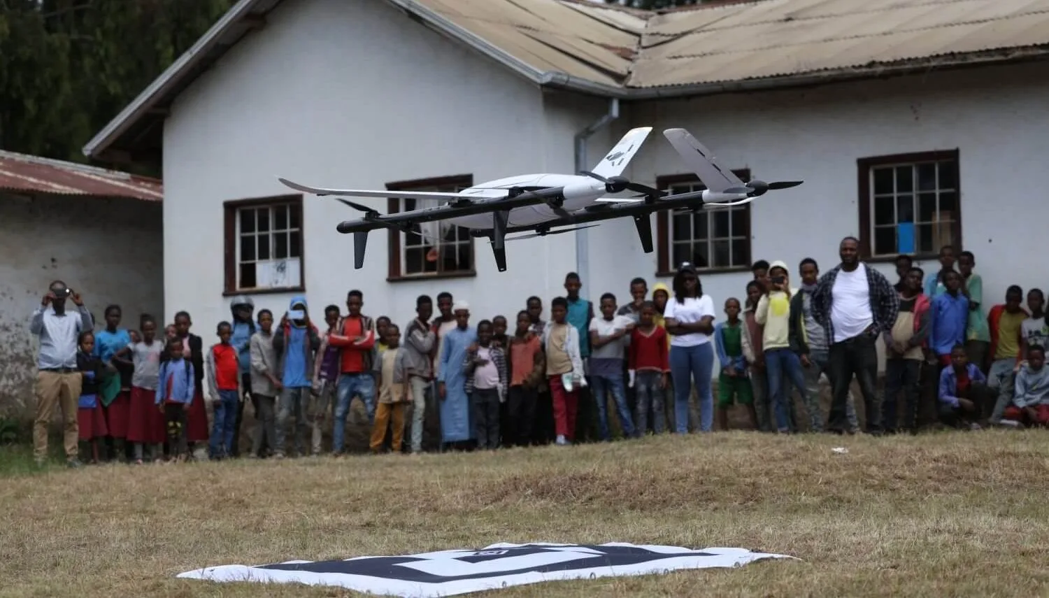 Medicamentos por dron en etiopia