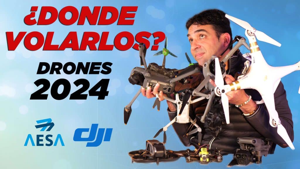 Donde volar drones en 2024