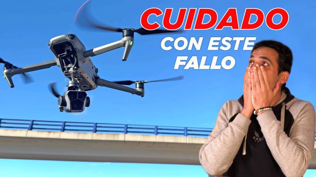 Fallo sensores drones dji