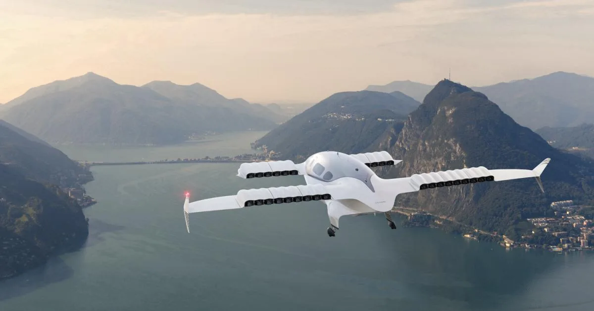 Lilium Jet Es uno de los mejores aerotaxis por su diseño premium. EL Llilium Jet