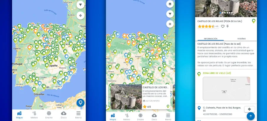 vuela-drones-app-mapa-de-drones Vuela drones app