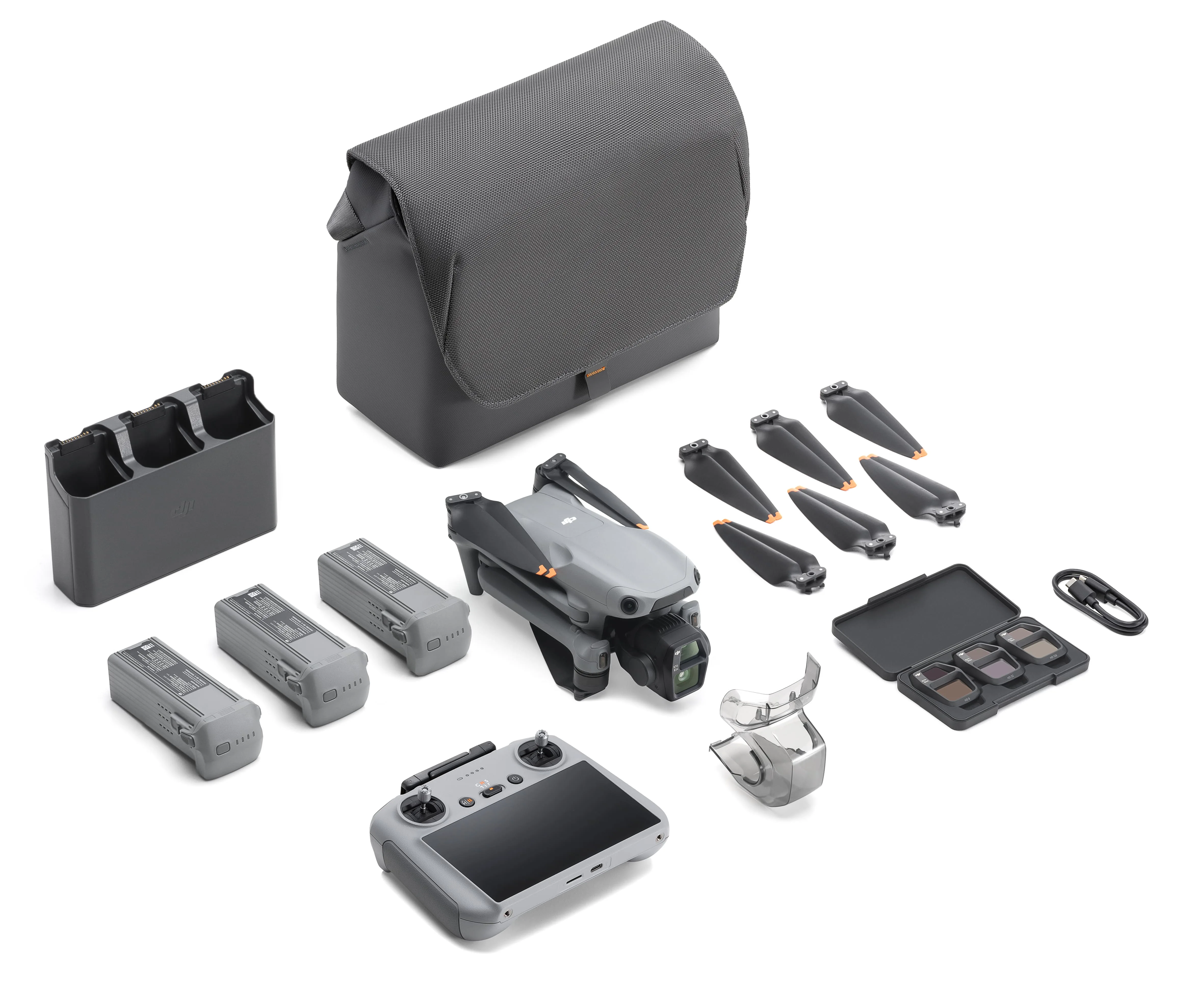 DJI Air 3S Fly More Combo(DJI RC 2) Droneguru DJI Air 3S Fly More Combo(DJI RC 2) Droneguru