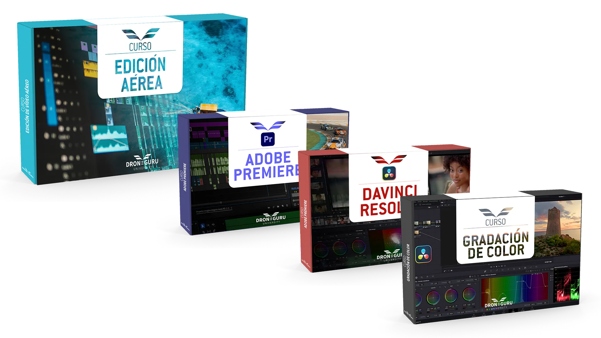 Master Edición Aérea-fondo transparente Pack Cursos edicion de video