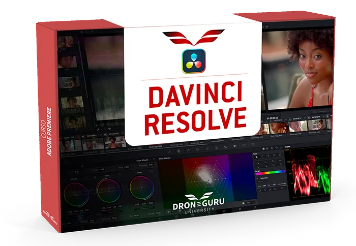 Mock Up- Cursos software Davinci Web Curso Davinci Resolve