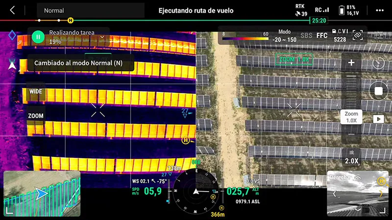 Curso de drones Enterprise-Captura DJI Pilot 2_6 Curso de Drones para Inspecciones Industriales