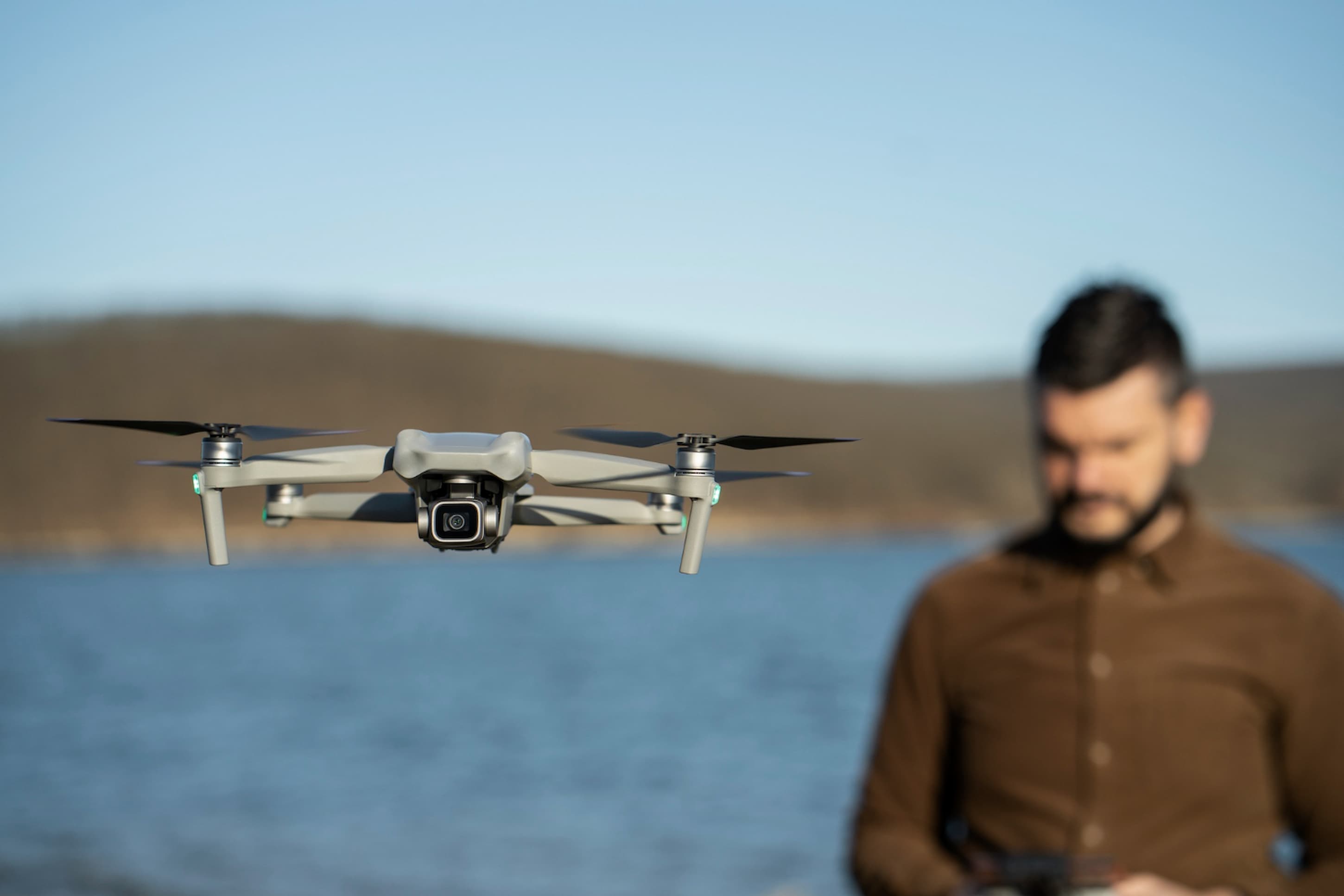 drones para pescar