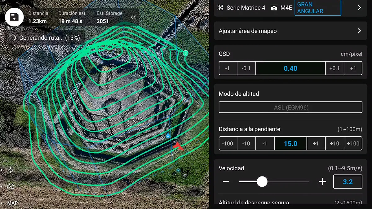Fotogrametria con drones