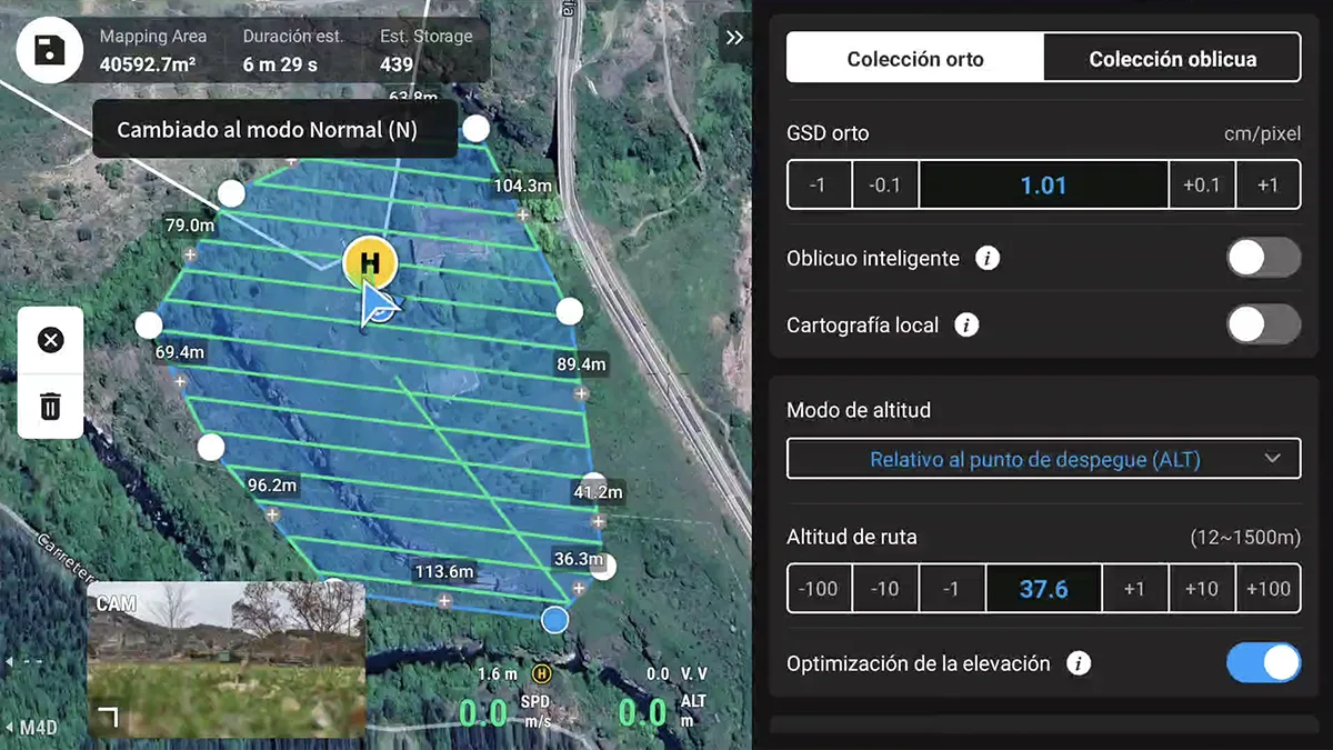 Fotogrametria con drones